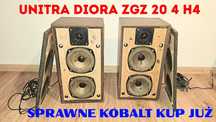 UNITRA DIORA ZGZ 20 4 H4 STEREO HIFI kobalt gdn 16/10 sprawne zestawy