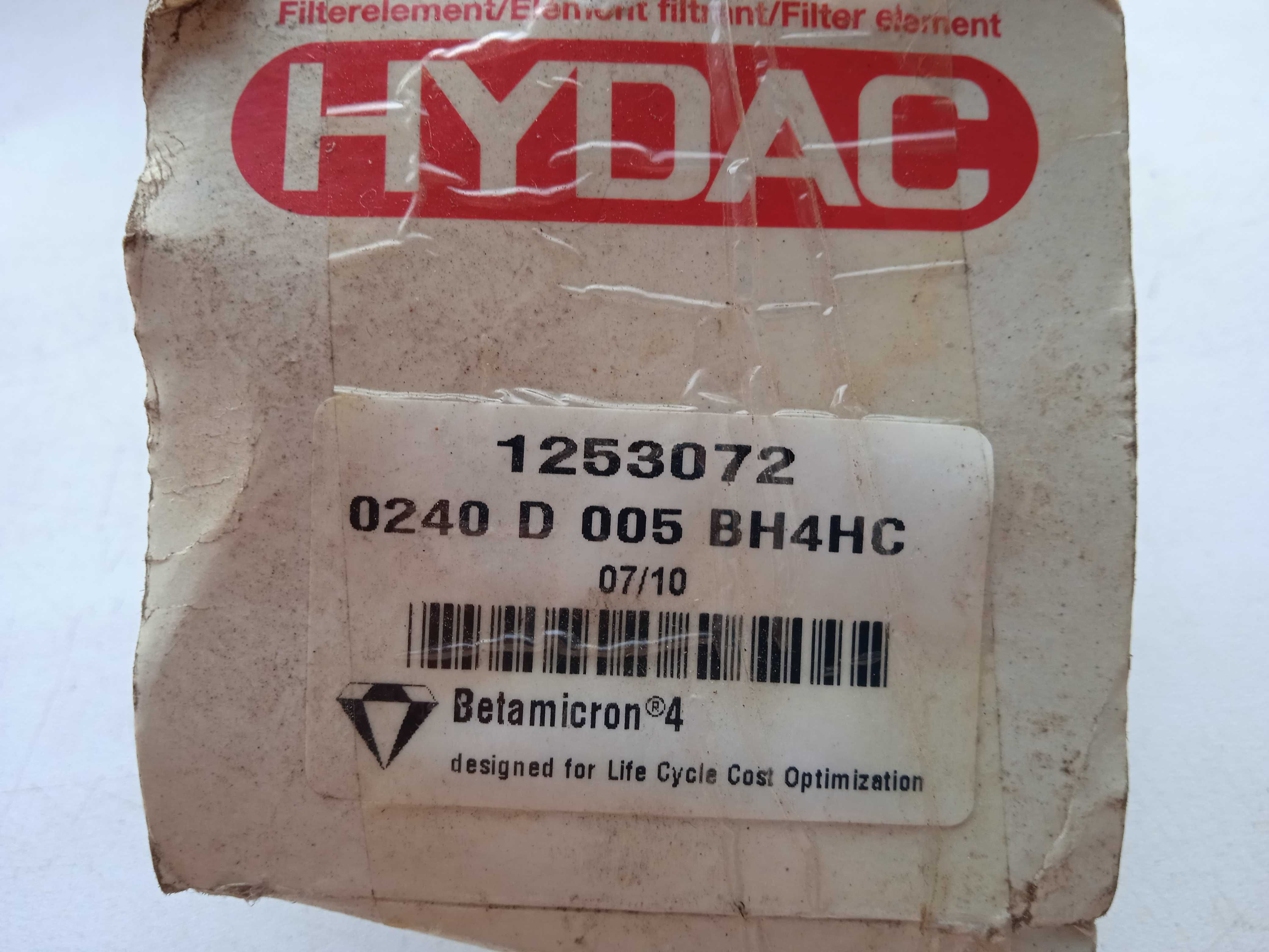 Фильтр гидравлический Hydac 1253072 0240 D 005 BH4HC