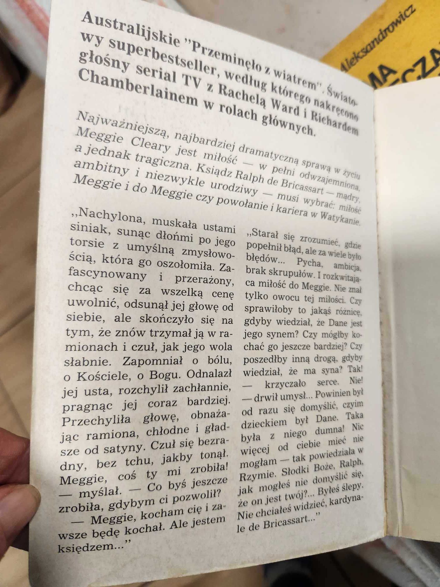 Ptaki ciernistych krzewów Collen McCullough 1991