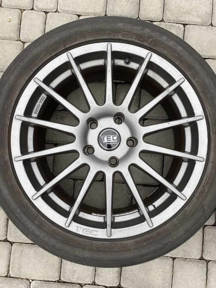 Alufelgi 5x120 18 cali Opel Insignia BMW E60 E90 opony 245/45/18