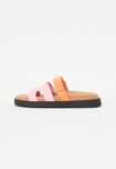 Steve Madden 39 Buty Damskie Klapki Missile Orange Pink Skóra Naturaln