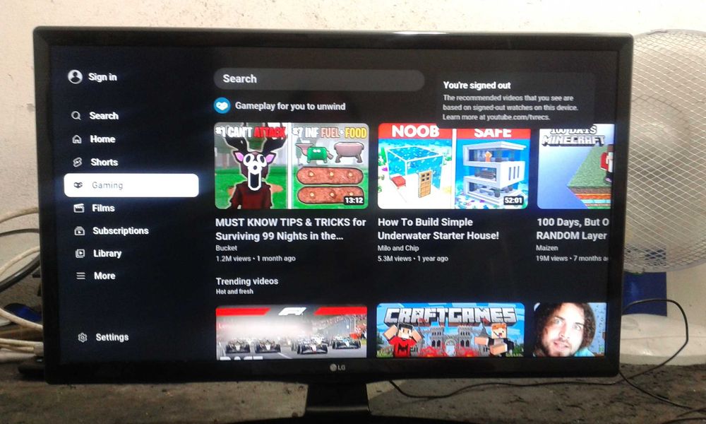 Vendo Smart Tv Led LG de 24 polegadas