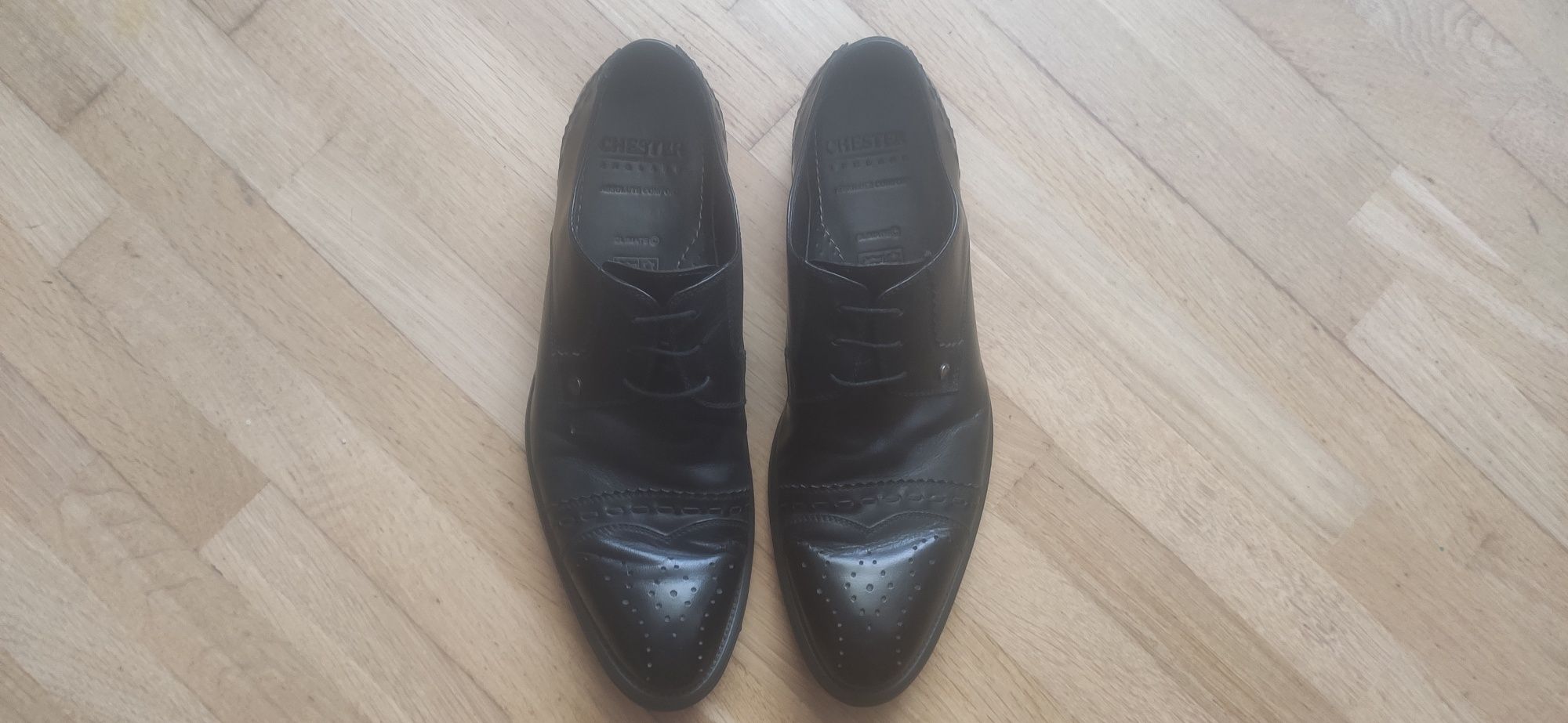 Туфлі чоловічі Chester Carnaby TJ collection 41р. made in Italy