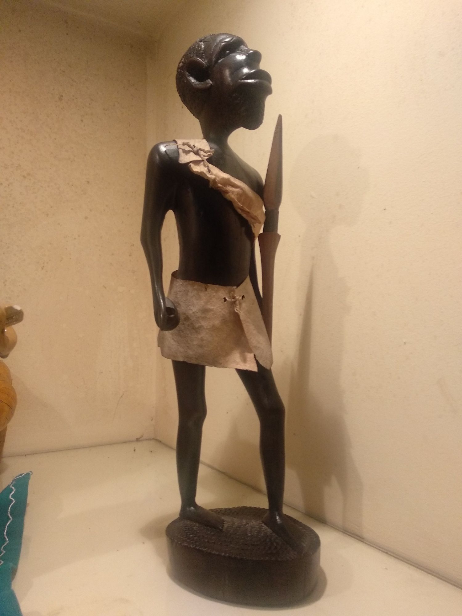 Arte africana pau preto