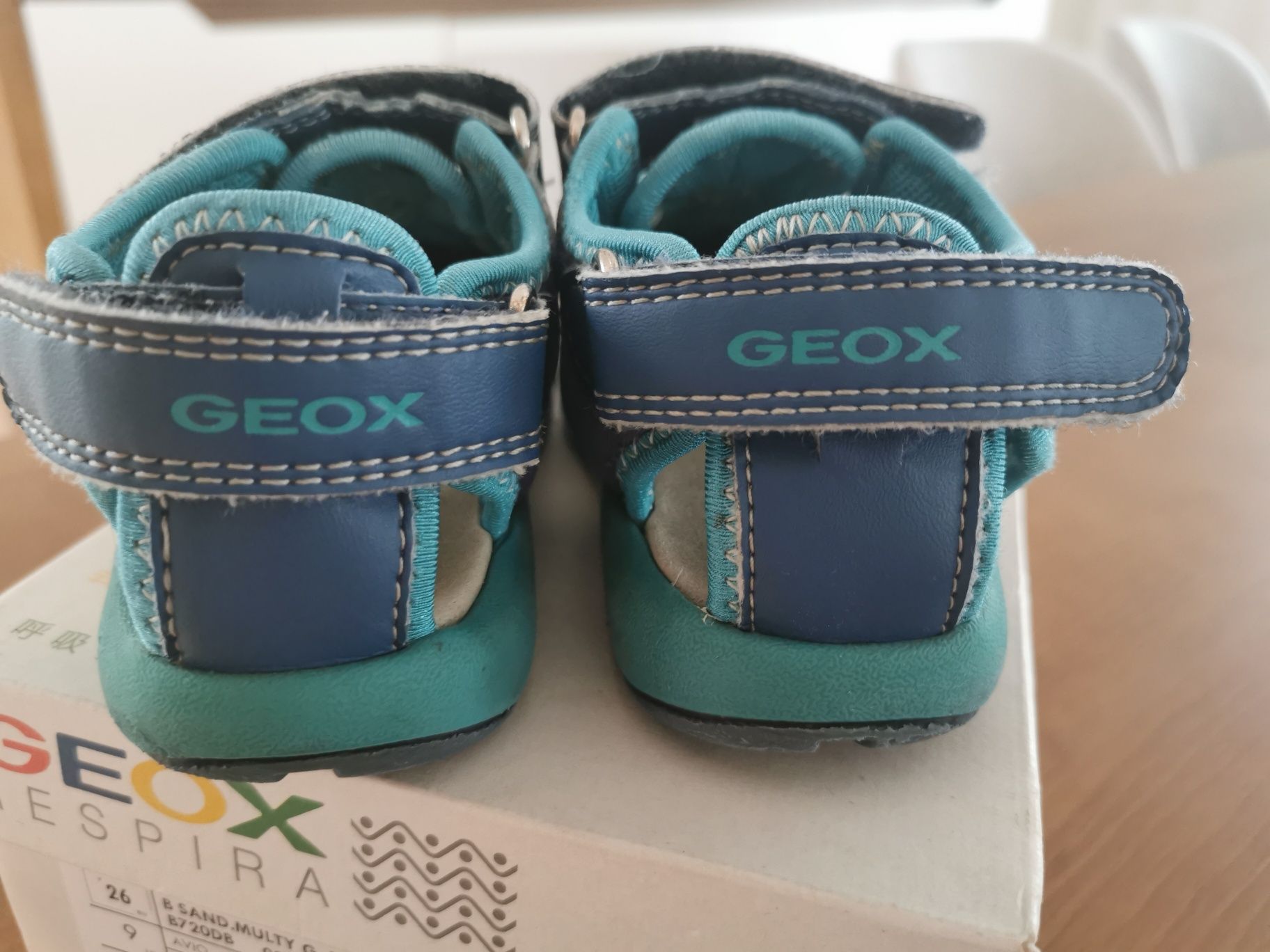 Sandalias Geox menina tamanho 26