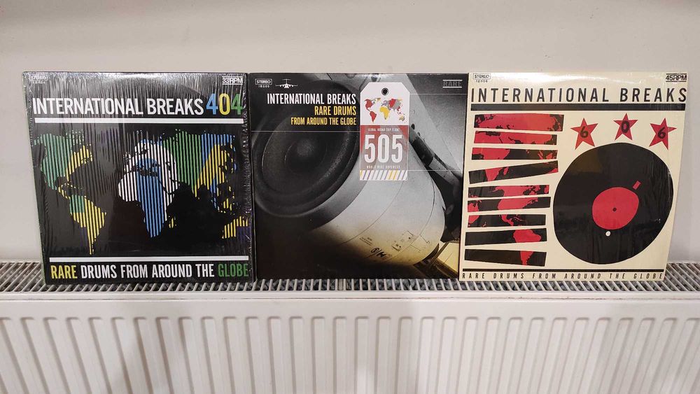 Sample perkusyjne International Break 404, 505, 606 (3x LP)