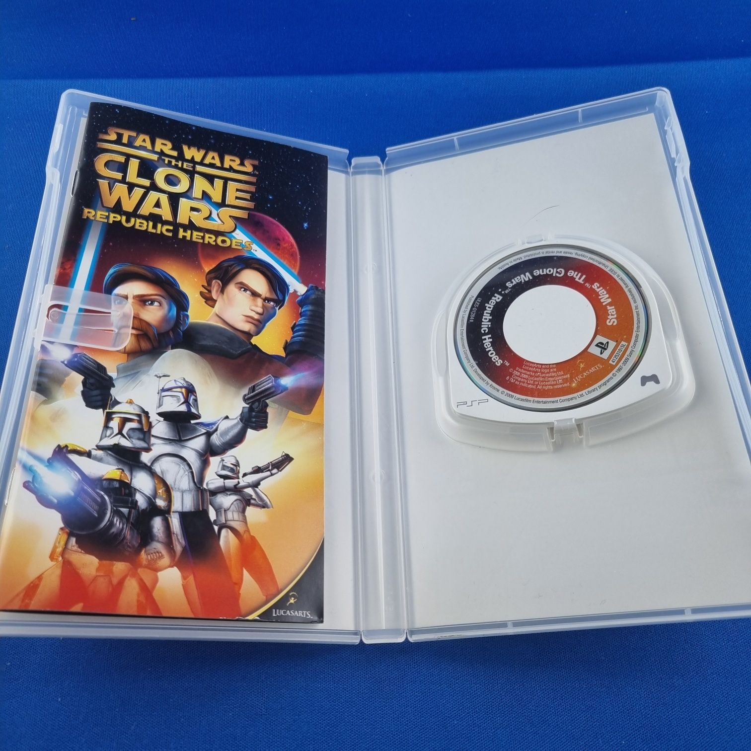 Star Wars The Clone Wars Republic Heroes Psp