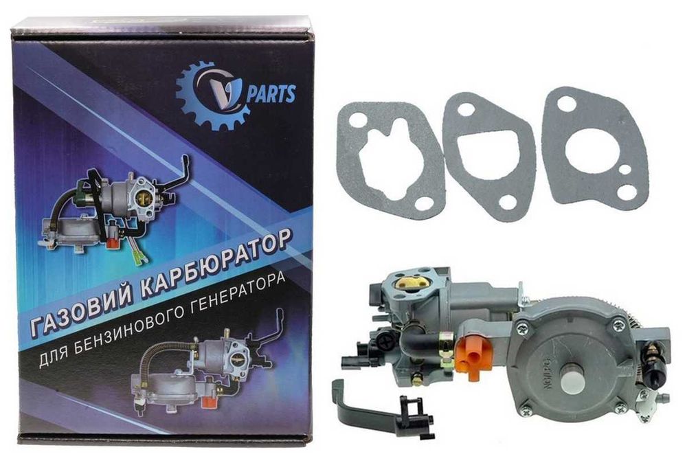 Карбюратор генератора 168F, 170F 2.0-3.0 kWt (газовый редуктор) gen283