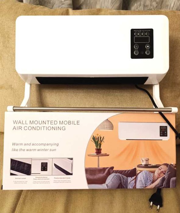 обігрівач для дому 1500W кондиціонер тепловентилятор + сушарка + пульт