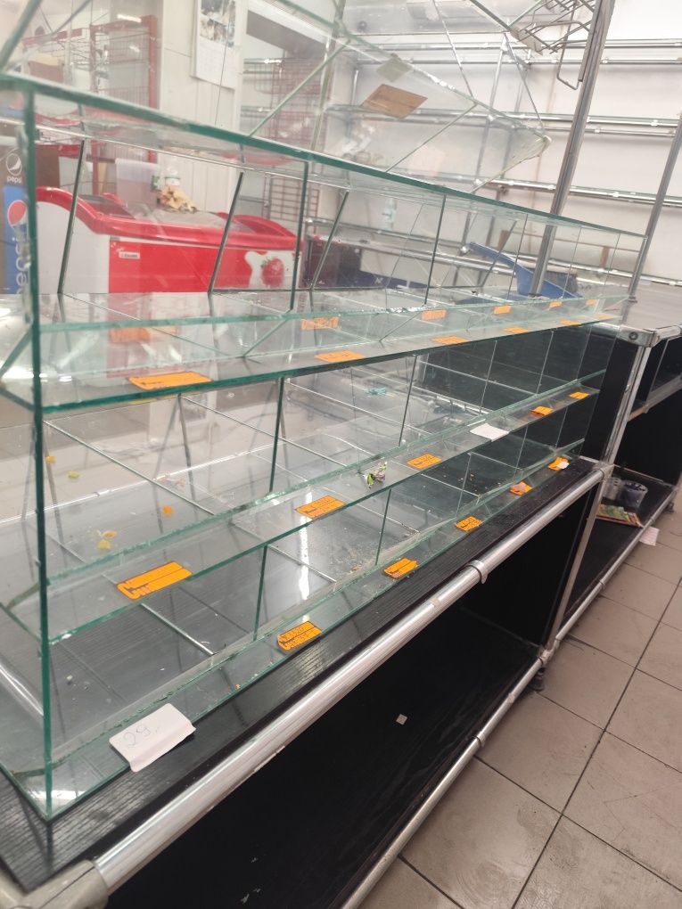 Gablotka witryna szklana na cukierki