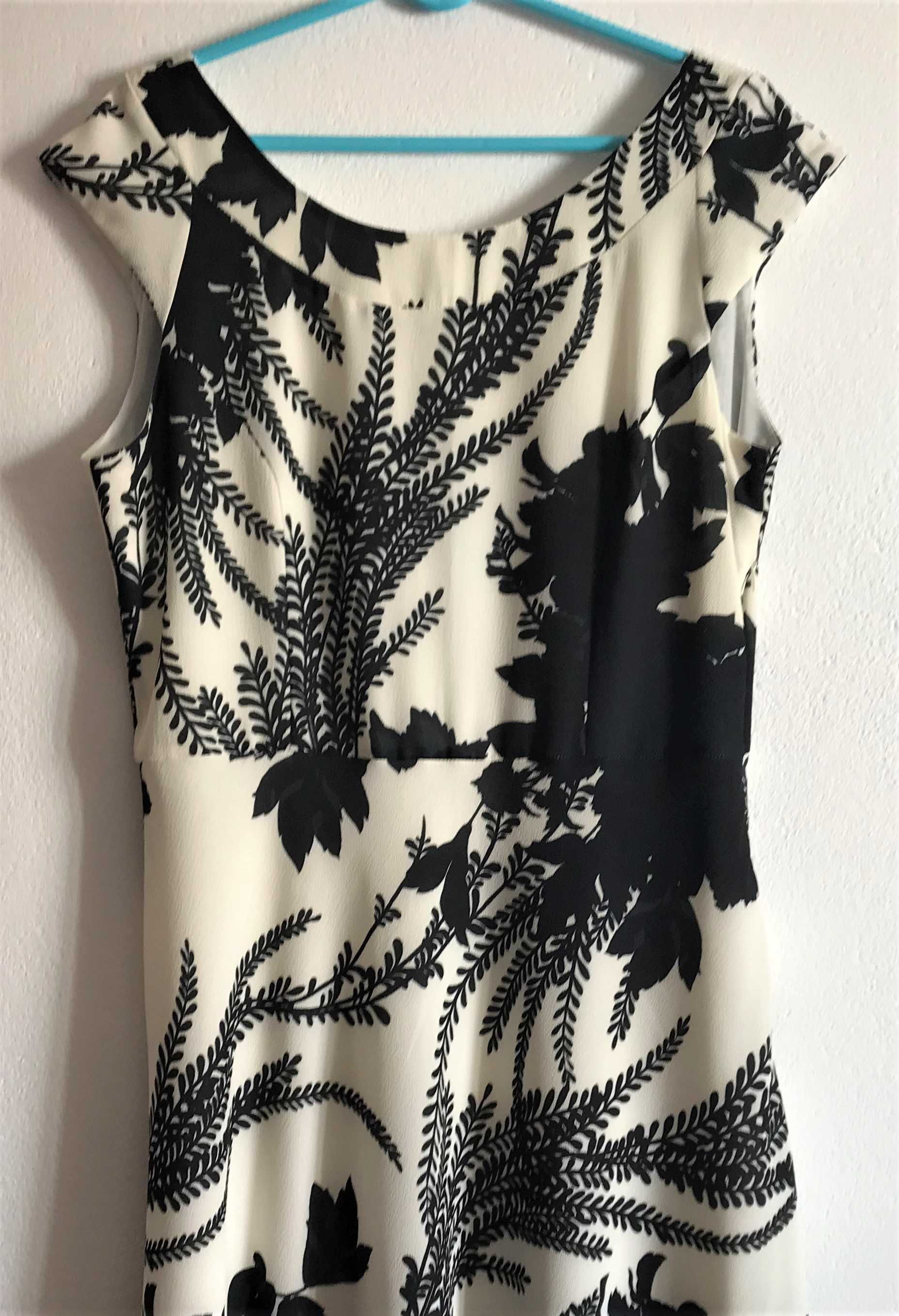 Vestido estampado Midi