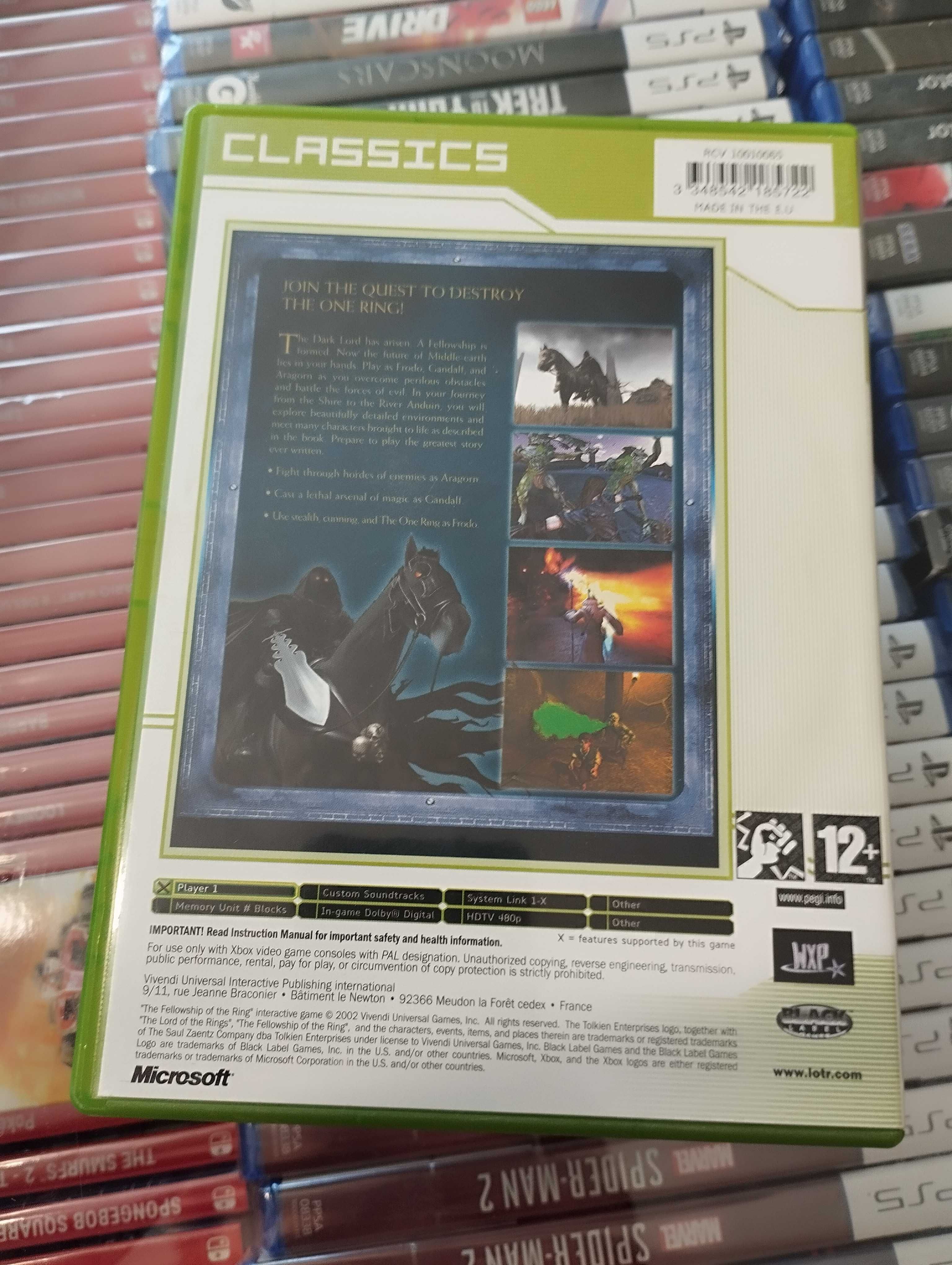 The Lord of the Rings: Fellowship of the Ring [Xbox] Classics