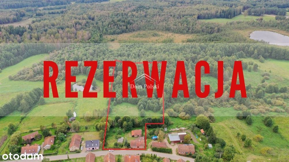 Rezerwacja !!! Siedlisko 1,48 ha - Wronki