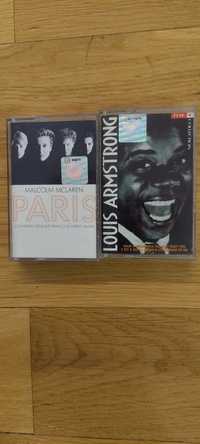 Kasety magnetofonowe Louis Armstrong  Malcom Mclaren