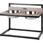 MORE stojak na miski dla psa Foodbar Dining 2 x 2200 ml