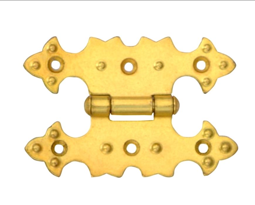 Polski zawias 7,7x5,5cm drzwiczki meblowe rewizyjne retro meble ozdoba