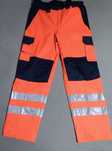 Spodnie fluo odblask RM .