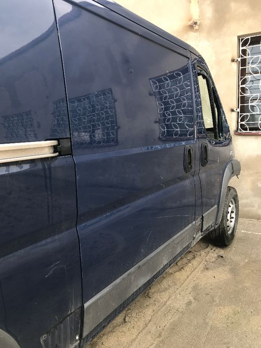 Ducato Boxer Drzwi prawy tył rozsuwane 455 blue imperial 2007 >