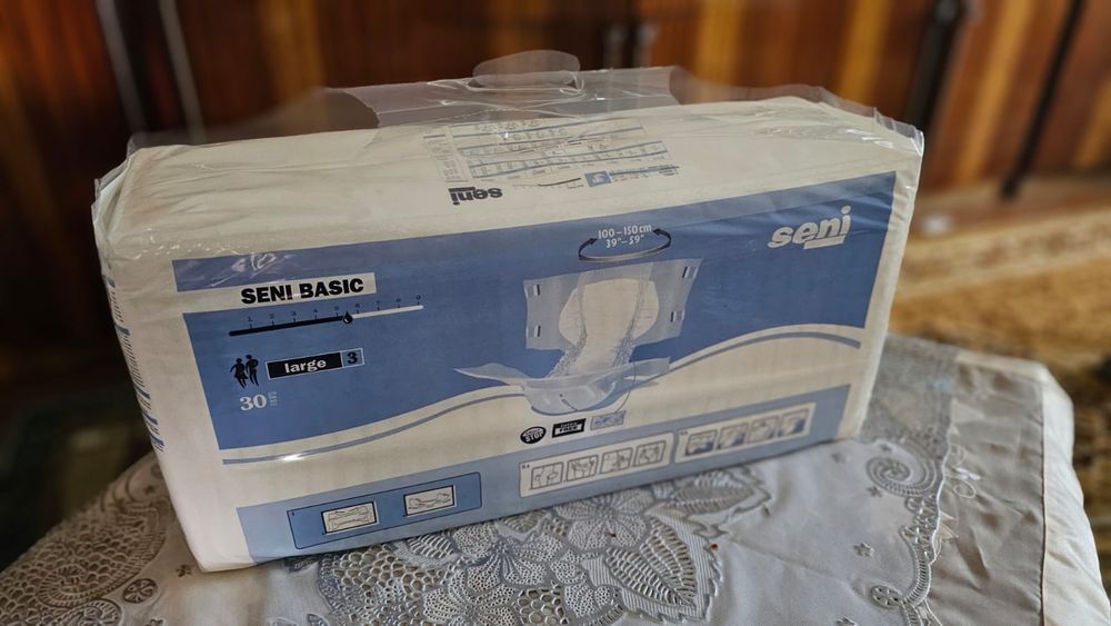Підгузники для дорослих Seni Basic Large  розмір L 30шт.