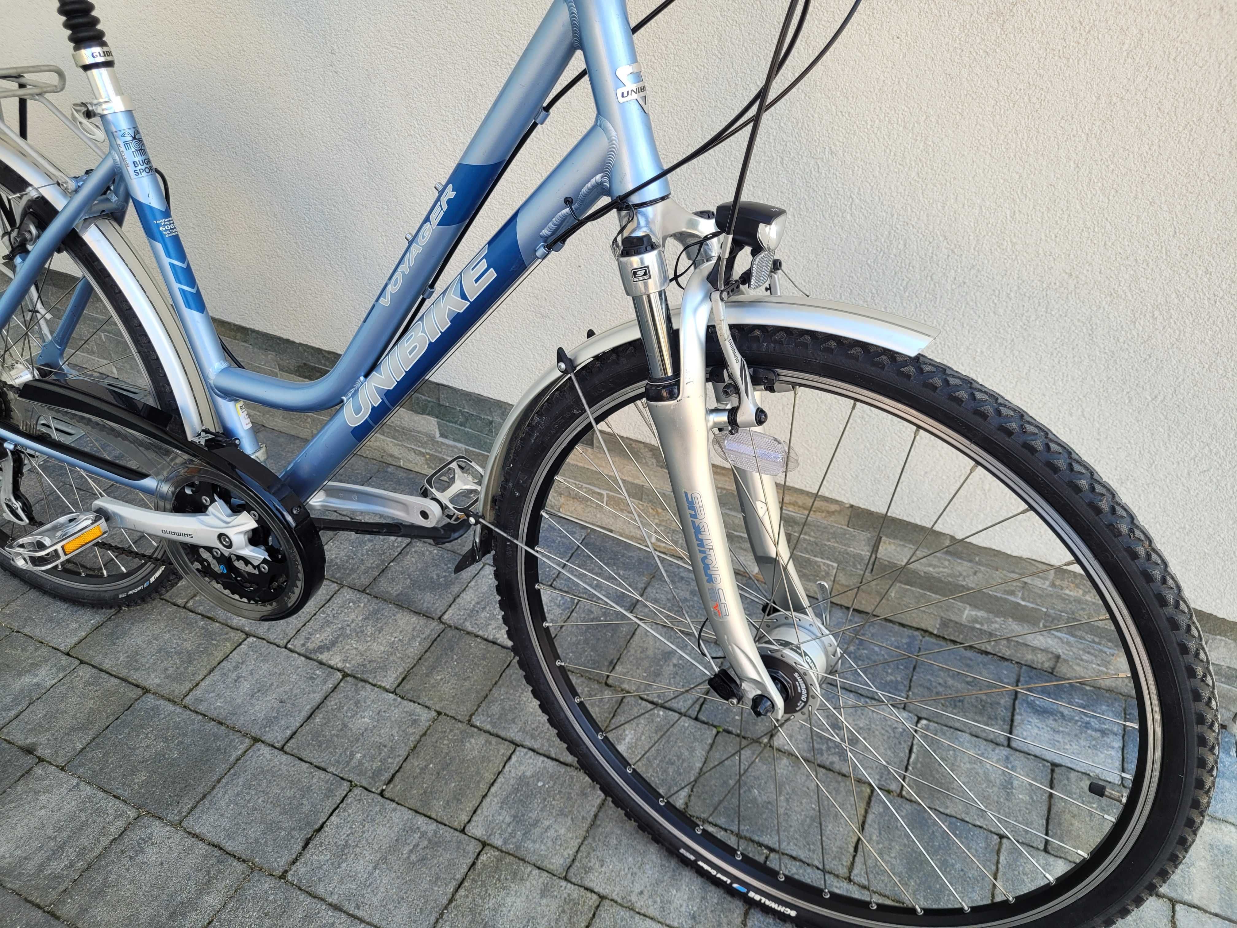Super stan rower Unibike Voyager koła 28" rama Alu 19" Alivio