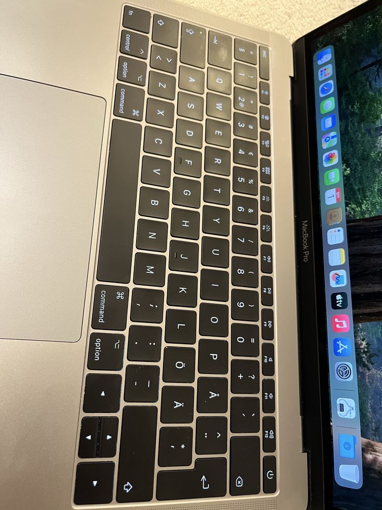 MacBook PRO (2018r) a1708 i5 8GB 128HDD