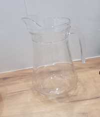 Szklany dzbanek 1,5litra na napoje przeźroczysty grube szkło