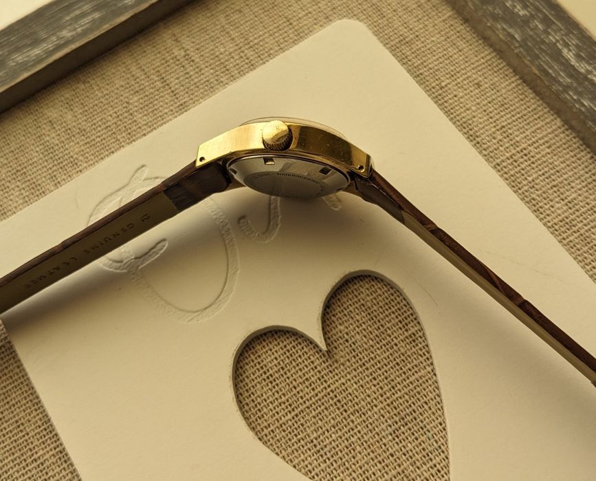 Годинник Tradition 17 Jewels swiss made позолота вінтаж швейцарський