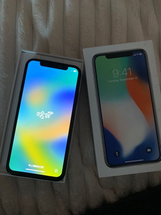 Iphone x 256gb silver