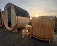 SAUNA beczka - PRODUCENT SPA - TOP produkt - Szwedzkie drewno -SPRAWDŹ
