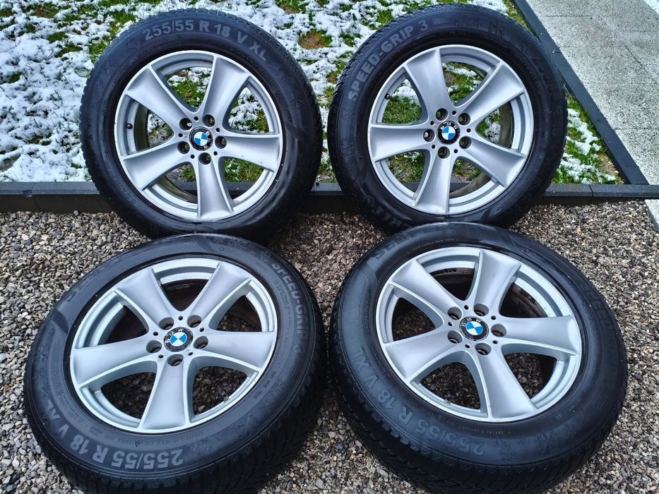 Koła zimowe alufelgi 18 BMW X5 E70 E53
