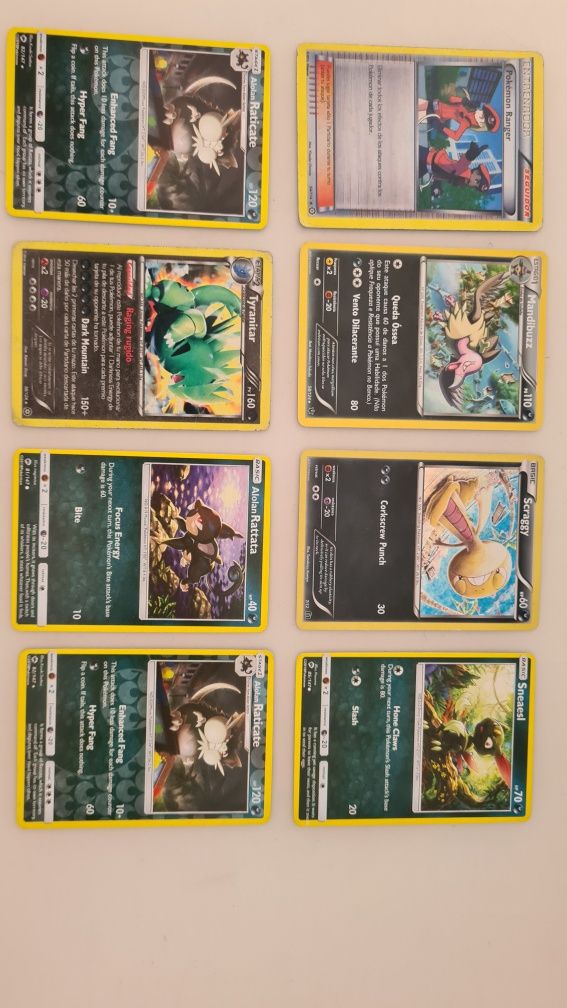 Cartas Pokemon originais