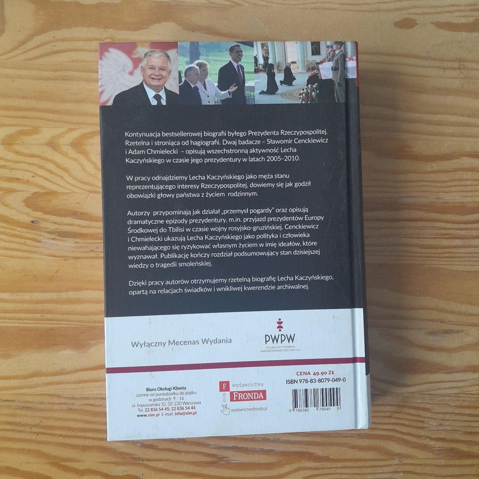 Książka "Prezydent Lech Kaczyński"