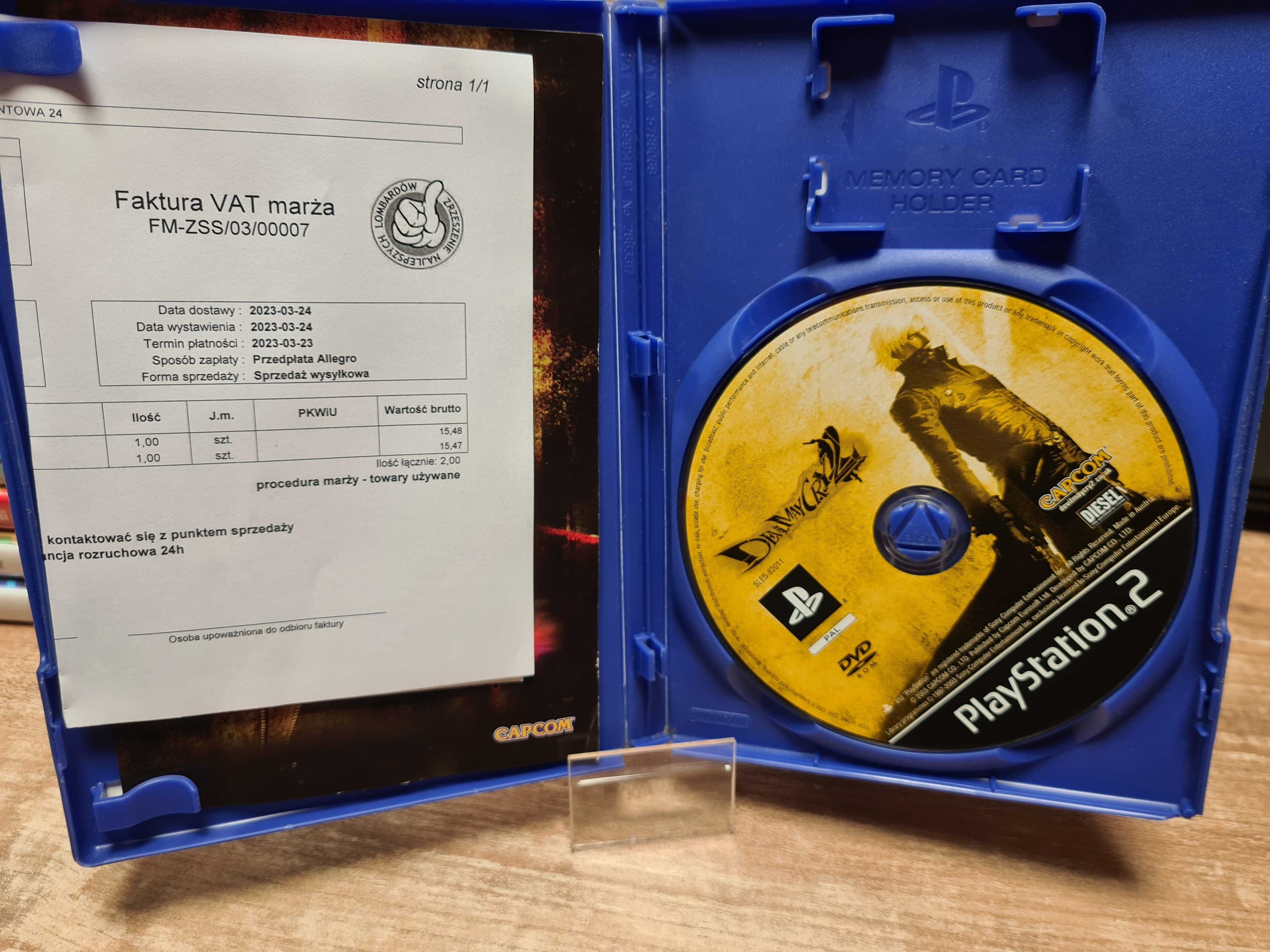 Devil May Cry 2 PS2, Sklep Wysyłka Wymiana