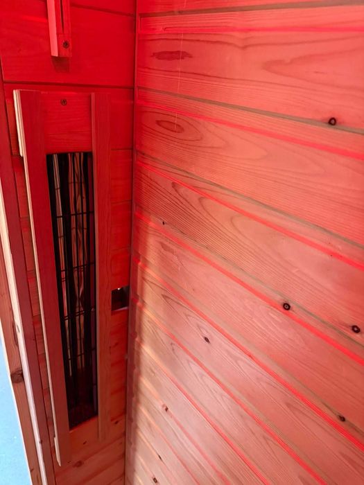 Sauna FIŃSKA kabina infrared na podczerwień 220V 2200 Watt 4 osoby