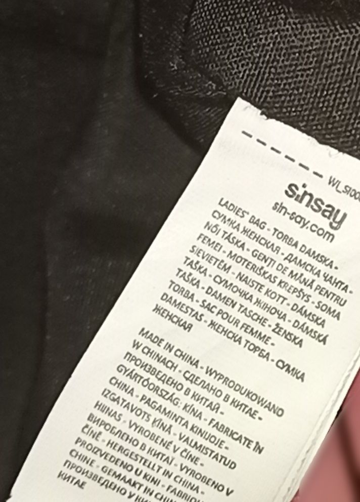Torba damska ze złotymi dodatkami