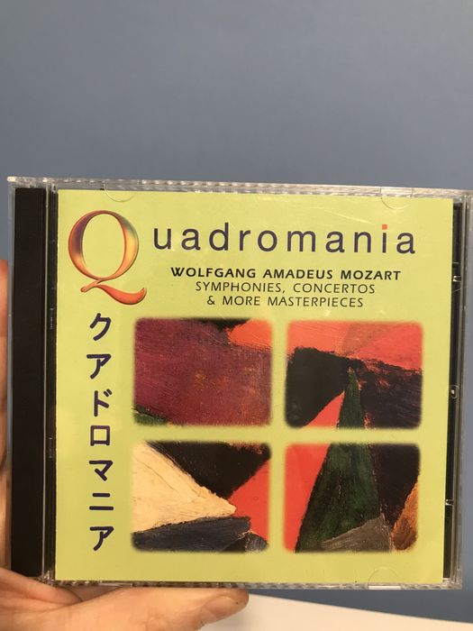 CD диски 4 in 1 Qudromania Wolfgang Amadeus Mozart Symphonies,concerto