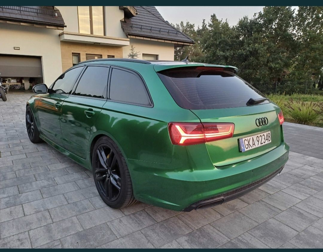 Audi A6C7 Sline Quattro Panorama Pneumatyka Stronic Full Led Felgi 20
