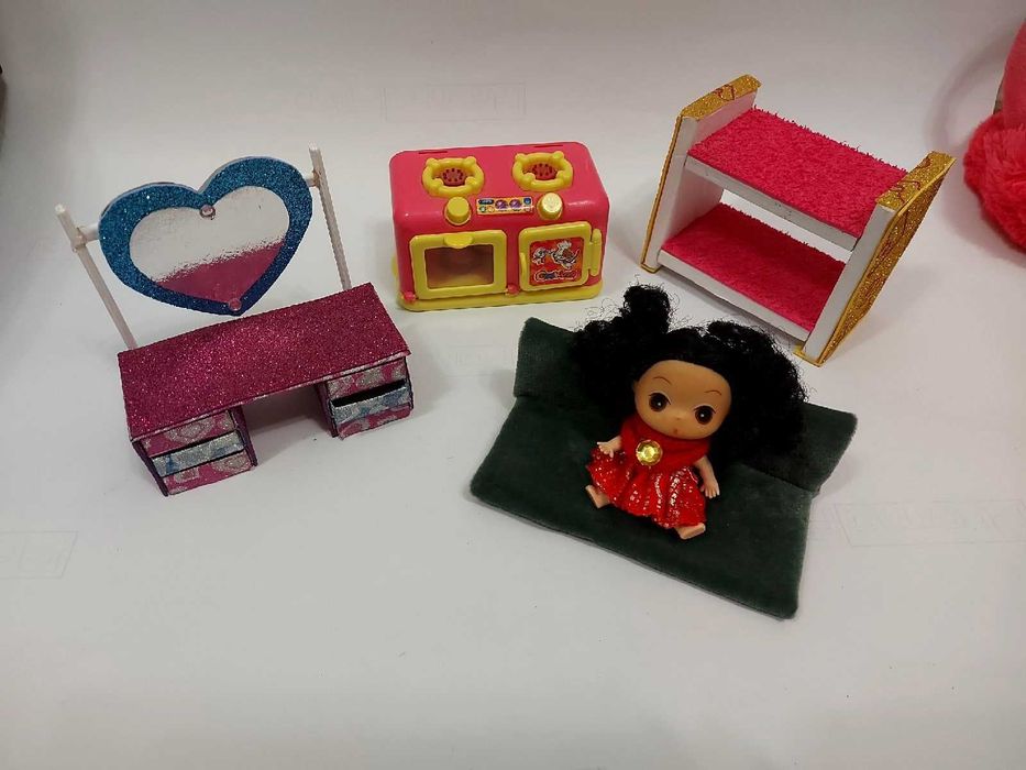 Мебель для кукол Келли Лол Винтажная миниатюра