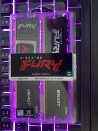 Оперативна пам’ять Kingston Fury, DDR 4, 3200 Мгц ,32 Gb НА ГАРАНТІЇ!