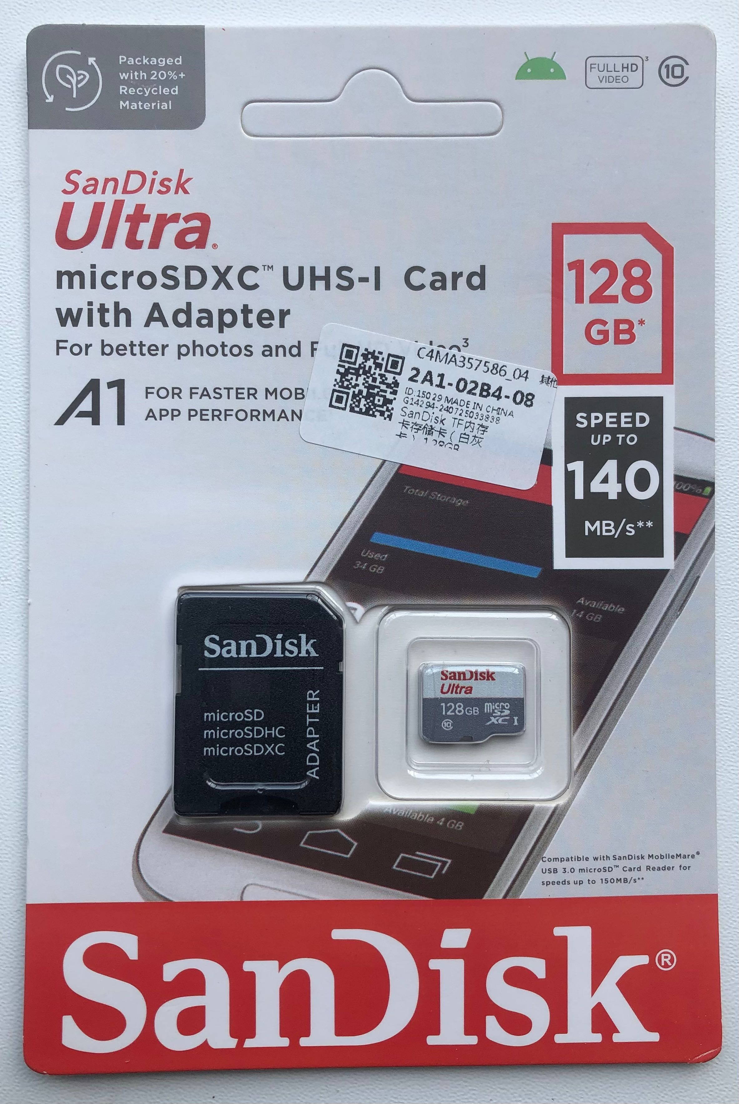 Картка памʼяті micro SD ALUNX 64 GB class 10 Тайвань