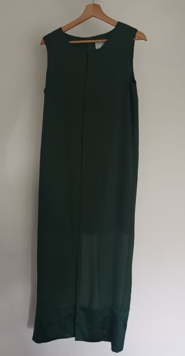 Sukienka elegancka zielona L
