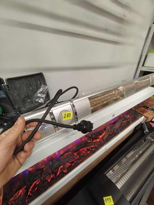 Promiennik ciepła natychmiast nagrzewa 3 stopnie mocy na pilota