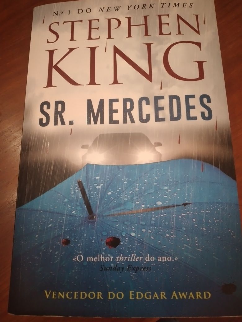 Livro  Sr Mercedes de Stephen King