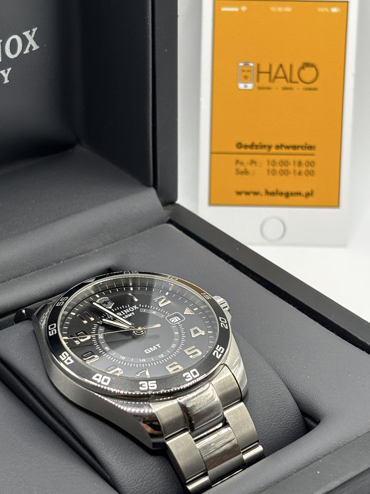 Męski Zegarek Victoronox FieldFoece GMT 241930 Halogsm Piotrkowska 19