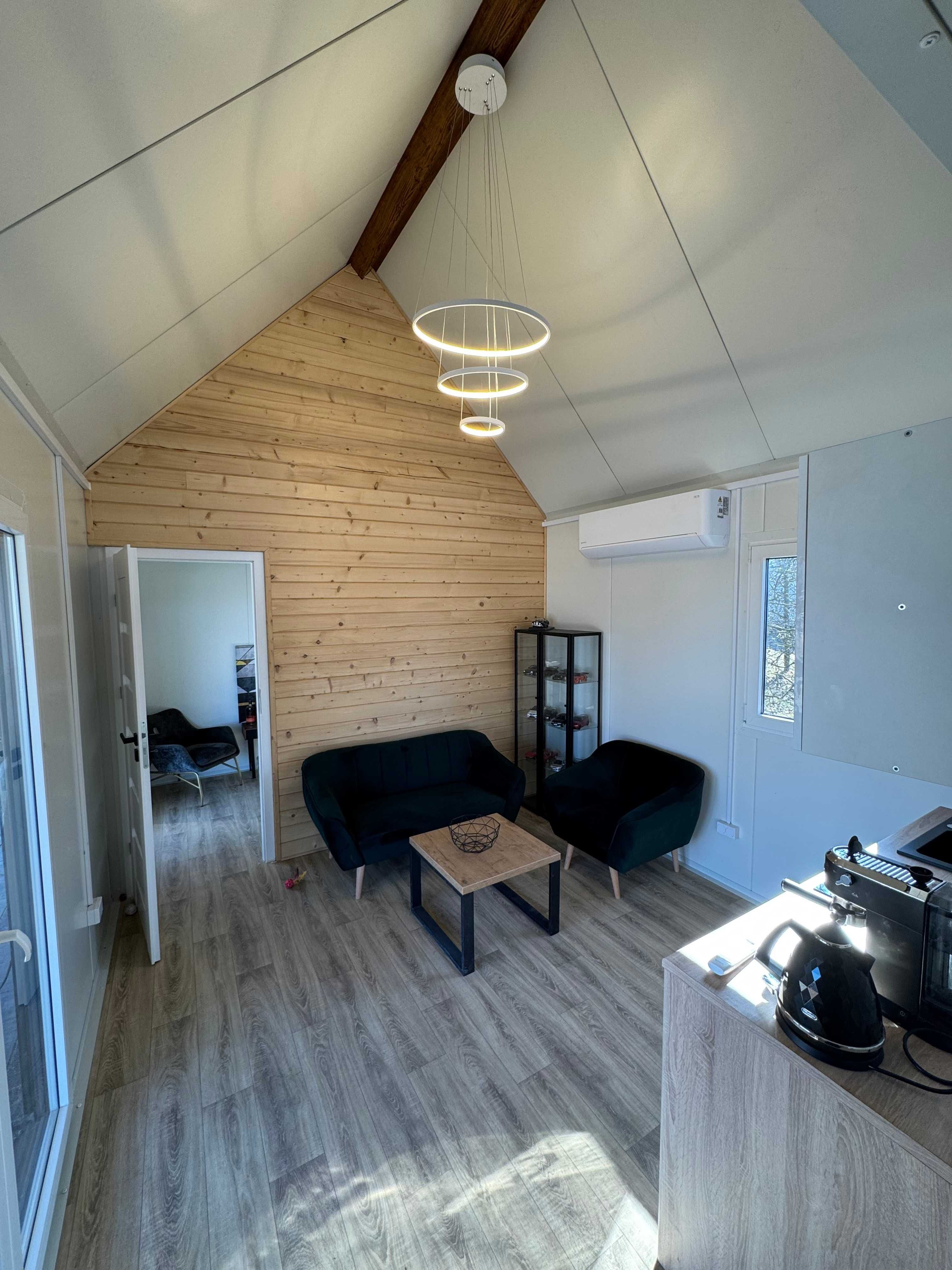 Domek letniskowy/całoroczny 10x3,5 (35m2) - wyposażony