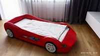 łóżko łóżeczko  dziecięce auto autko z materacem