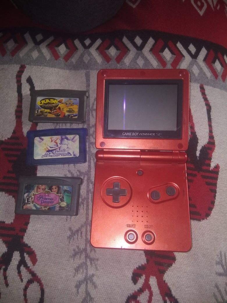 nintendo game boy Модел AGS 001 + 3 игри