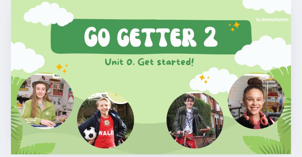Інтерактивні уроки до книг Go getter 2,3,4 в Canva
