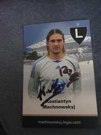 Oficjalna karta Legia Warszawa Kostiantyn Machnowskyj