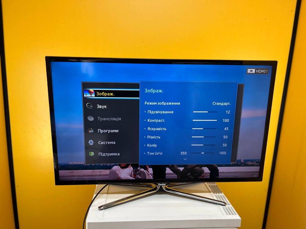 Телевізор Samsung UE40F5070SS Led Full HD